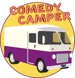 Vier comedians op 1 avond met Comedy Camper in Natuurtheater de Kersouwe
